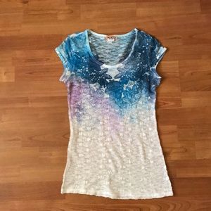 Lace Short Sleeve Shirt